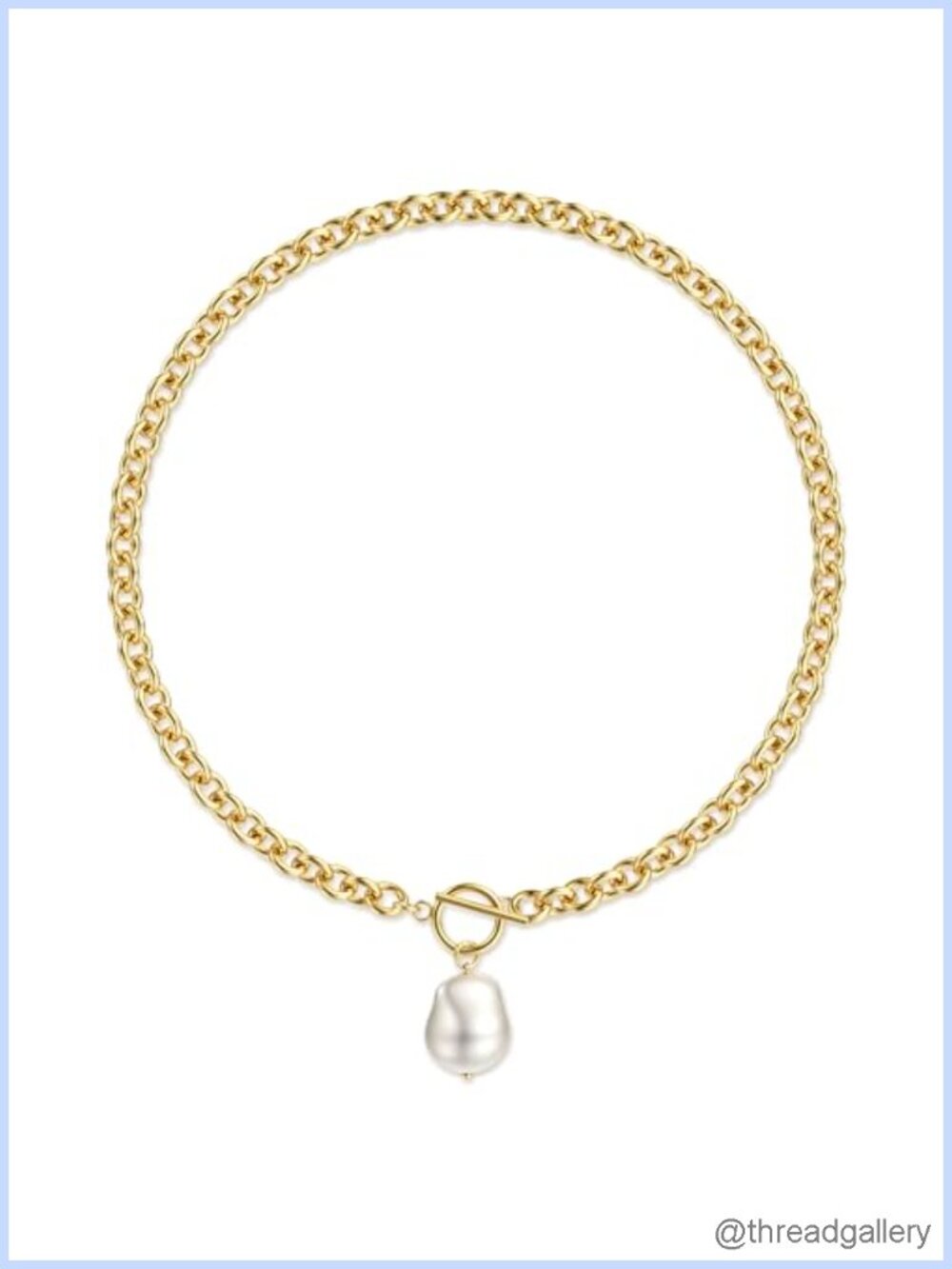 Chunky Gold Plated Heart Pendant Necklace Long Layered Statement